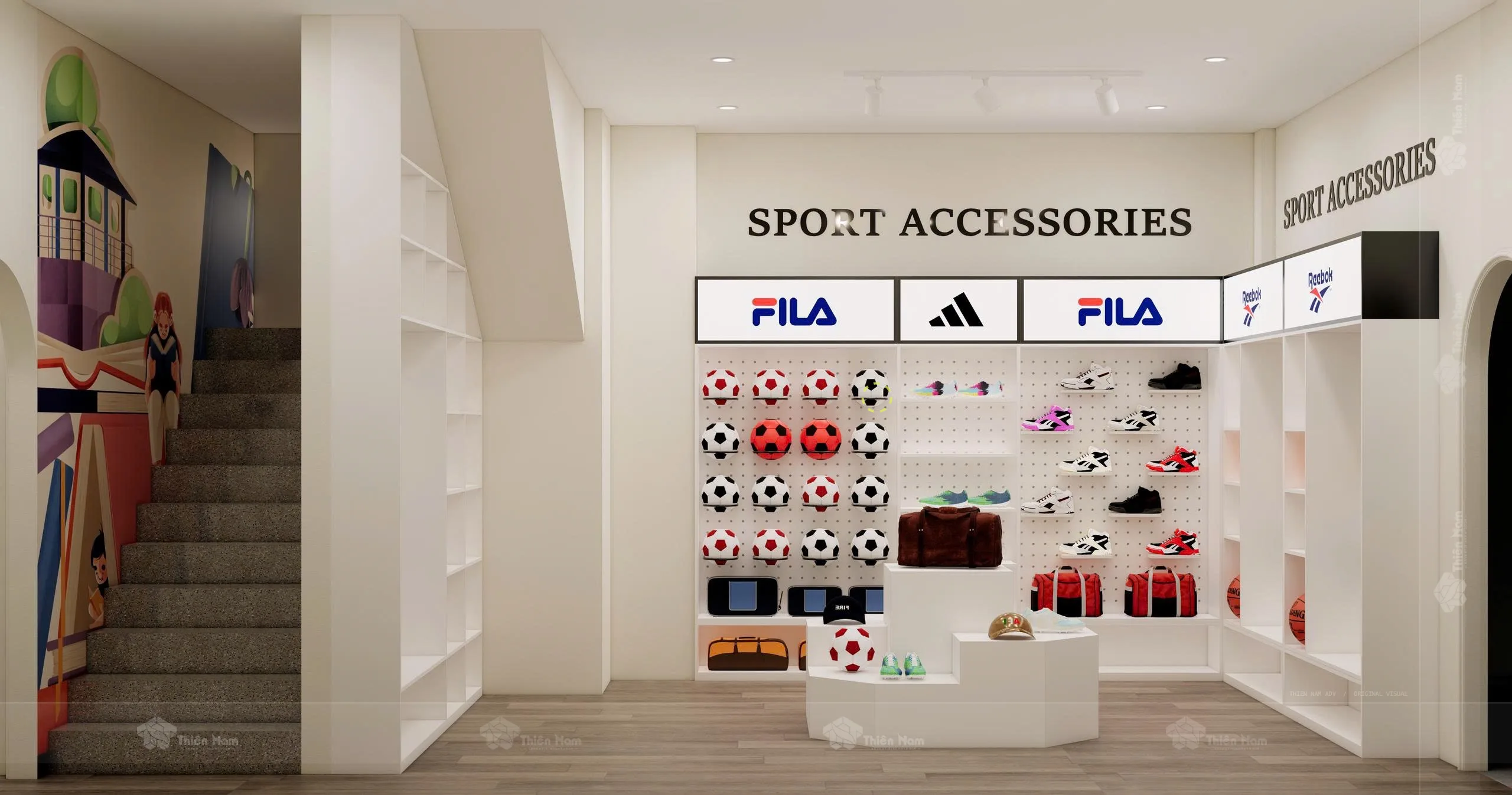 Dự án thiết kế nhà sach kết hợp Photobooth Bích Kim Store