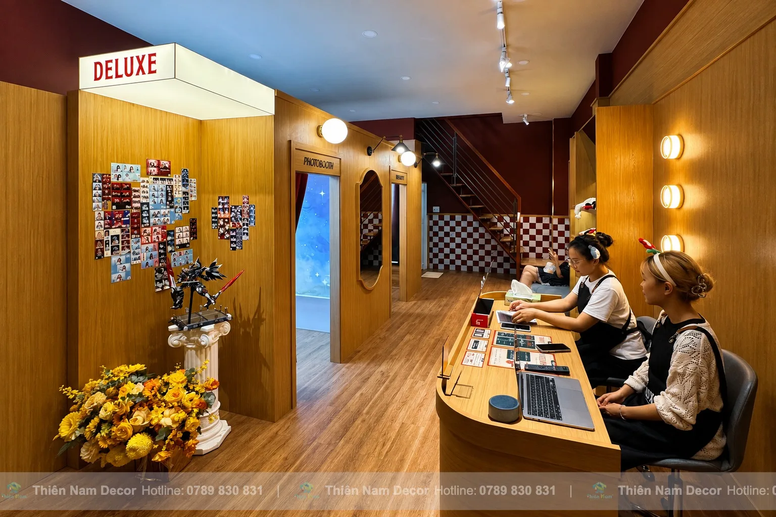 Dự án thiết kế thi công photobooth Deluxe