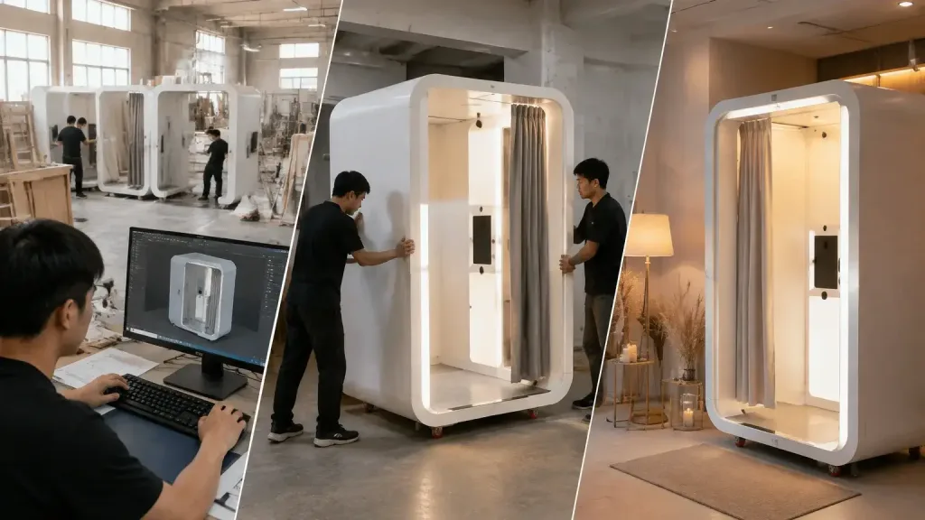 Quy trình thi công Photobooth trọn gói diễn ra như thế nào – đơn vị thi công Photobooth