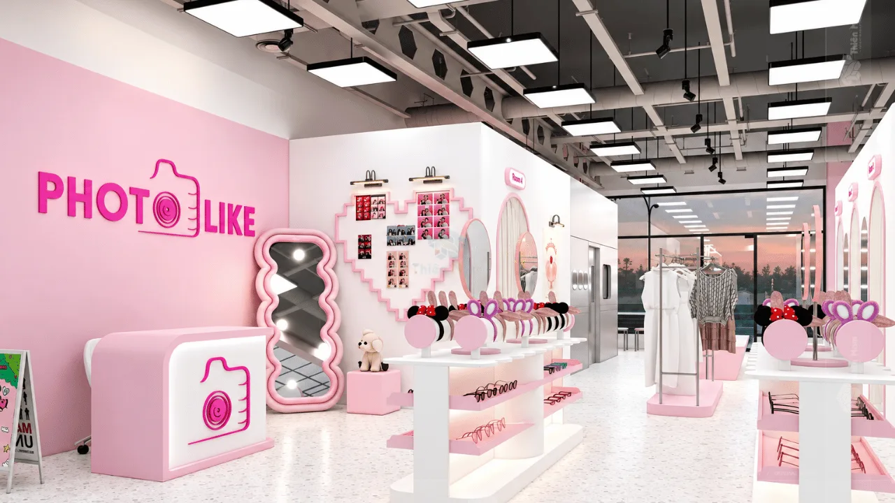 10+ mẫu thiết kế cửa hàng photobooth đẹp xu hướng 2027