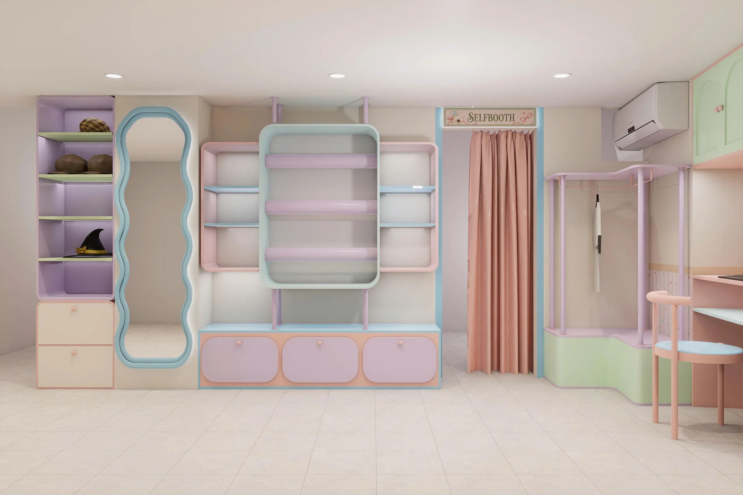 10 cách thiết kế cửa hàng photobooth nhỏ đẹp và tối ưu công năng