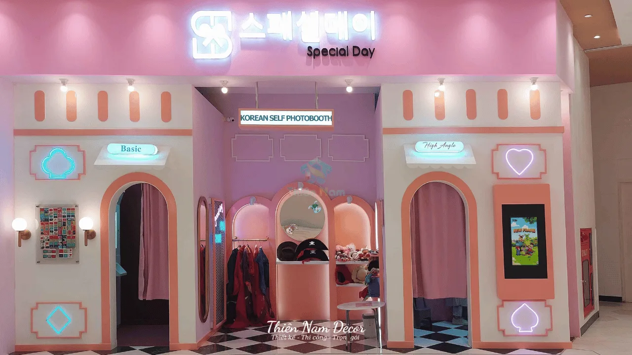 Ánh sáng ảnh hưởng lớn đến trải nghiệm cửa hàng Photobooth