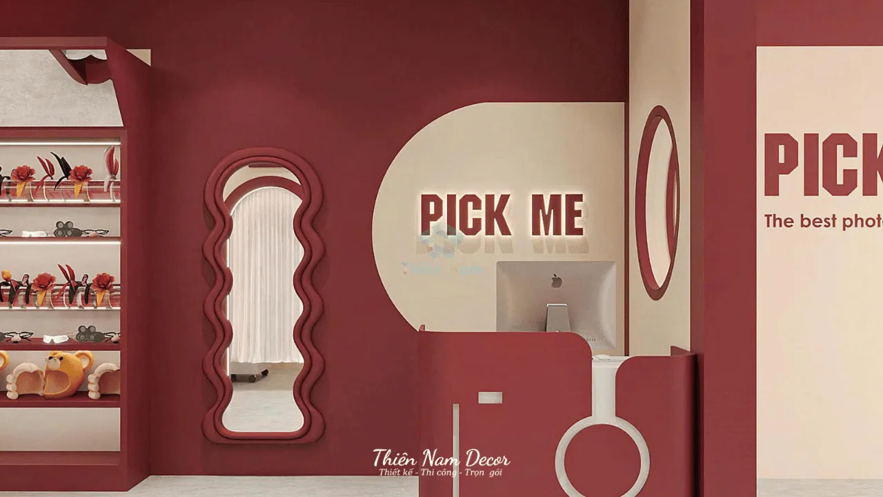 Thiết kế tiệm photobooth nhỏ sao cho đẹp?